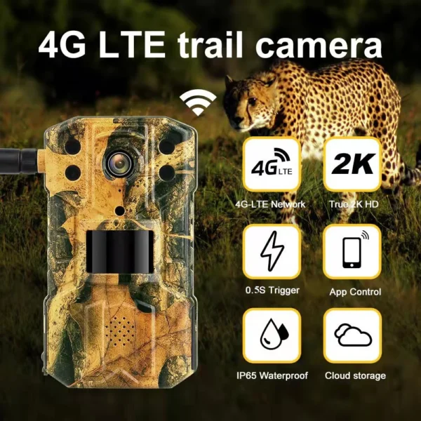 Trail Camera 4G (2K & 14 MP ) - Image 4
