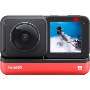 Insta360 ONE R 360 Edition, 5.7K30 fps Auto-Stitched 360 Videos, Modular Lens