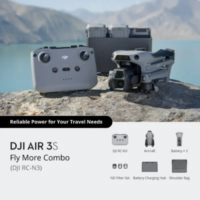 DJI Air 3S Drone Front View