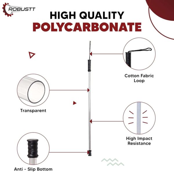 Polycarbonate Security Stick High Impact Resistance - Image 3