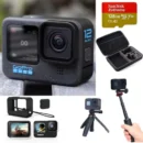 Gopro hero 12 Pro Bundle Kit (Carry Case + Monopod + Memory Card + Safety Protection Kit)