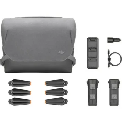 DJI Fly More Kit for Mavic 3, Classic, Pro and Enterprise – 2 Batteries, Charging Hub, Charger, Carry Bag & Propellers