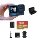 Gopro Hero 12 Basic Kit with 64gb Memory Card & Carry Case Combo