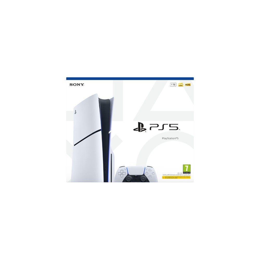 Sony PlayStation 5 (PS5) Slim Disc Edition 1TB Gaming Console 6 Sony PlayStation 5 (PS5) Slim Disc Edition 1TB Gaming Console - Image 6