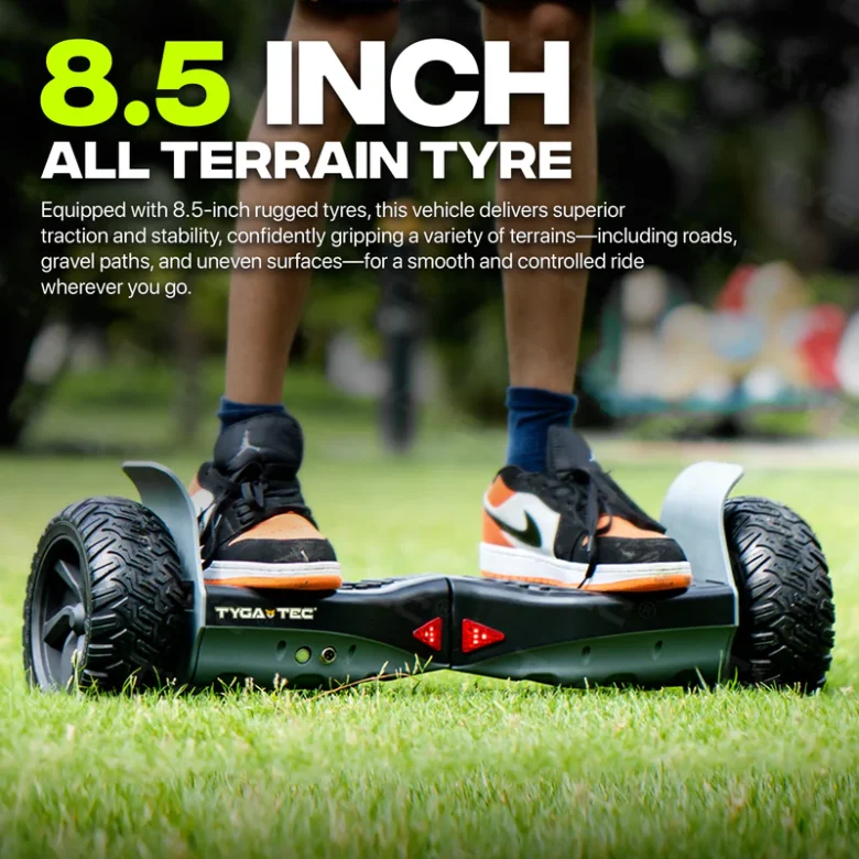TYGATEC T6 + Off-Road SUV Hoverboard App Connectivity (Black Color) - Image 9