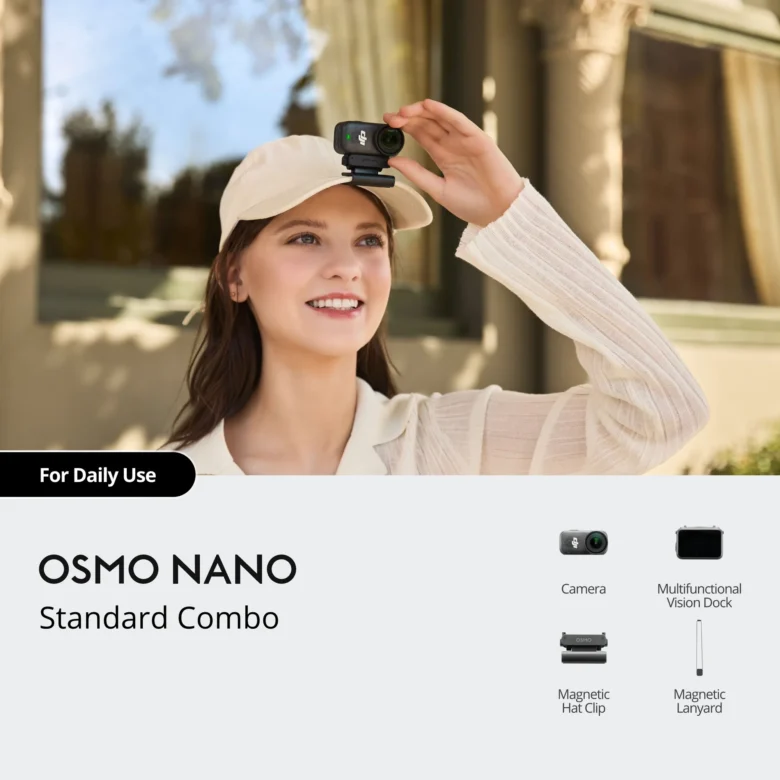 DJI Osmo Nano Standard Combo Action Camera (128GB) - Image 2