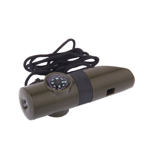 Flyworld Multifunctional Compass Survival Whistle