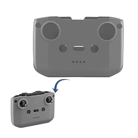 Remote Controller Transmitter Silicone Protective Cover for DJI Flip/Mini 2/ Neo/Mavic Air 2/ Air 2s/ Mavic 3/ RCN1/N2/N3 Accessories (Grey)