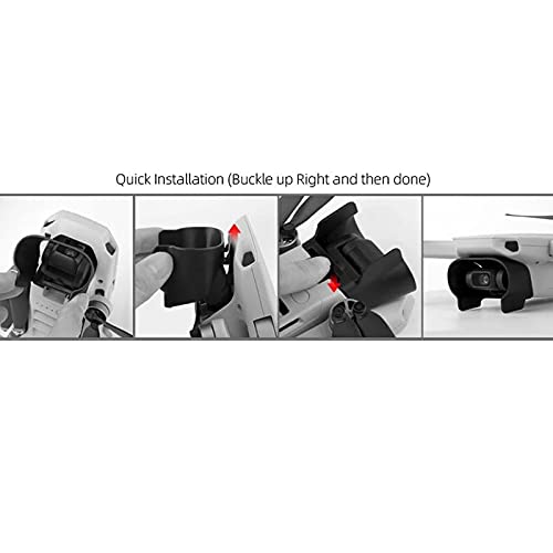 Lens Hood Sunhood DJI Mavic Mini Accessory Sunshade Gimbal Guard Compatible with DJI Mavic Mini/Maivc Mini 2/ Mini SE - Image 2