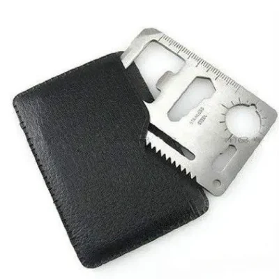 Flyworld Stainless Steel Credit Card Survival Tool
