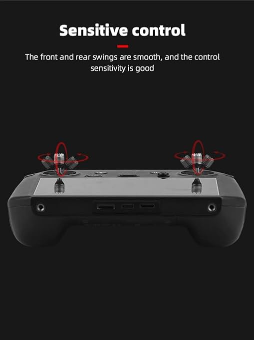 Thumb Rocker For Dji Fpv/Dji Avata/Avata 2/ Mavic 3 RC Pro smart Remote Controller Joysticks Accessories (Black/Silver) - Image 8