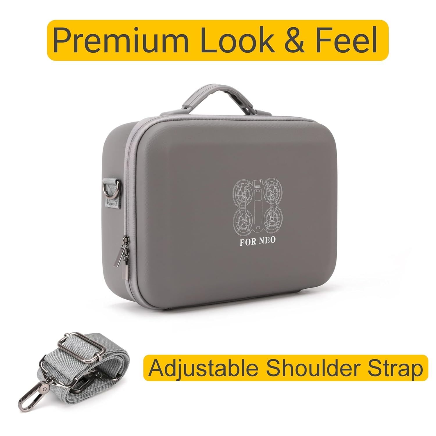 Carrying Case Bag For DJI Neo and Accessories Storage Travel Protection Hand Bag for Combo Version - Image 6