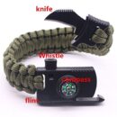Flyworld Green Survival Paracord Bracelet
