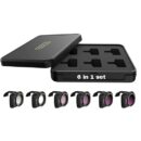 Filter Combo for DJI Mavic Mini/Mini 2/ SE/Mini 4K Accessories ND Filters Set MCUV+CPL+ND4+ND8+ND16+ND32 [6 in 1 Set(ND+UV)]