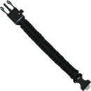 Flyworld Black Survival Paracord Bracelet