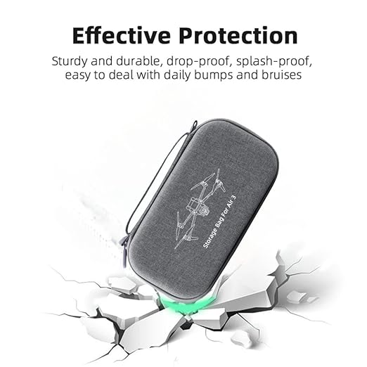 Carrying Case Bag for DJI Mavic Air 3 Body & Rc2 Remote Protective Case Best Air Travel casing Accessories (Combo Bag) - Image 3