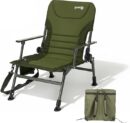 Foldable Camping Chairs 4 Legs Adjustable Height ,Fishing Chair for Camp Lawn Travel Hiking