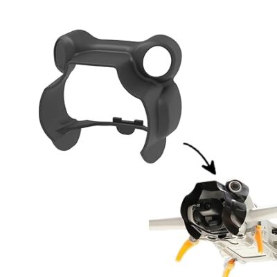 Lens Hood for Dji Mini 4 Pro Sun shade & Crash Protection Gimbal cap Accessories (Black)
