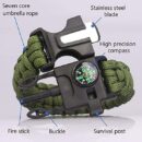 Flyworld Multi Functional Army Survival Paracord Bracelet