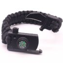 Flyworld Green Survival Paracord Bracelet