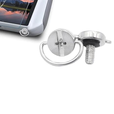 M4 Screw Set for DJI Flip Smart Controller Mini 4/3 pro/Air 3s/Mavic 3 Rc pro/Ronin RS3/RS4/ Action/DSLR Camera Lanyard Neck Strap Holder Screw Accessories (1 Pair)