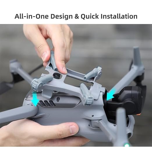 Spider landing gear for Dji Mavic Air 3/ 3S Height extension legs Accessories (Grey) 4 Spider landing gear for Dji Mavic Air 3/ 3S Height extension legs Accessories (Grey) - Image 4