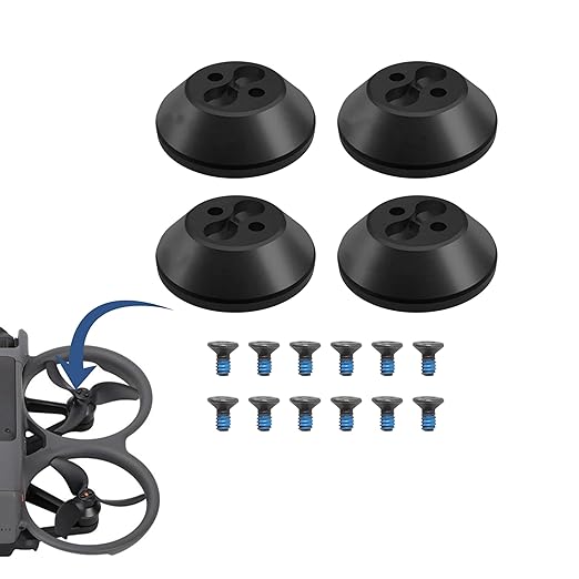 Upgraded Aluminum Motor Cover Cap Compatible with DJI Avata 2- Durable, Lightweight Protection, and Heat Dissipation Accessories(Red/Black) 2 Upgraded Aluminum Motor Cover Cap Compatible with DJI Avata 2- Durable, Lightweight Protection, and Heat Dissipation Accessories(Red/Black) - Image 2
