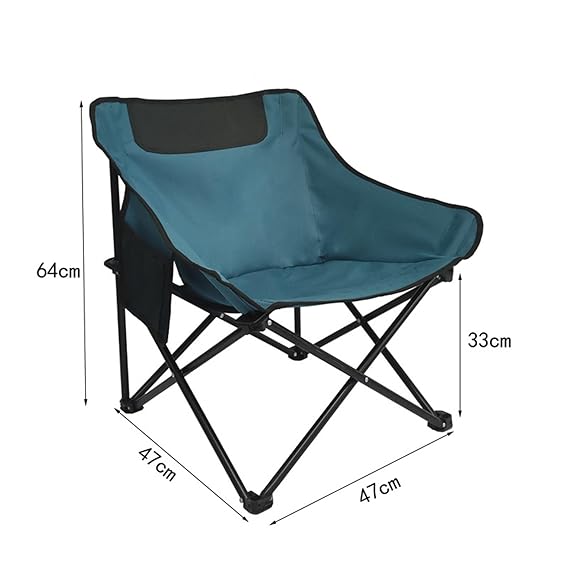 Flyworld Camping Folding Chair Portable with Carry Bag - Image 6