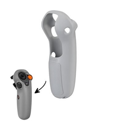 Silicone Cover Case for DJI Avata 2/ Neo Motion Remote Controller 3 Scratch Protection Assessories (Grey/Black)