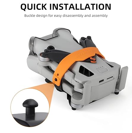 Propeller holder For dji Mini 4 Pro wings protection Travel Accessories (Black) - Image 2