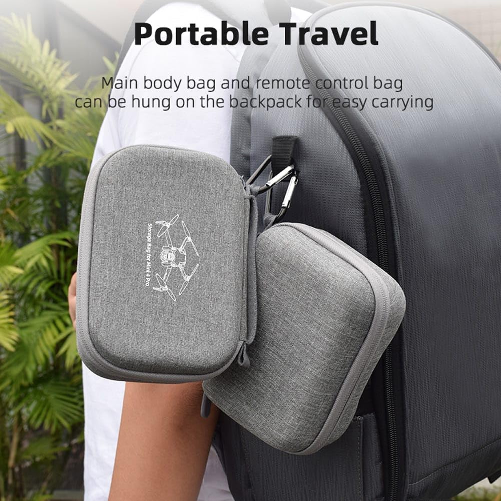 Carrying case Bag for DJI Mini 4 Pro/Mavic Air 3 Rc2 Remote Controller Protective Bag Best Air Travel Accessories (RC 2 Remote Bag) - Image 7