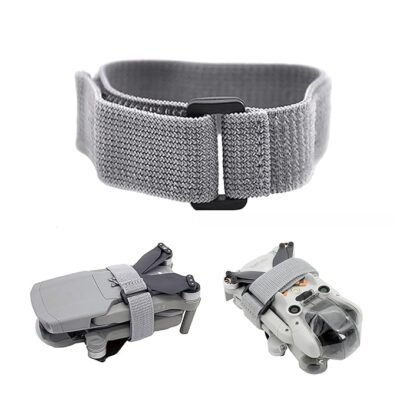 Universal Props Holder Belt Compatible with Dji Mini 2, 3, 4 Pro/Mavic 2 Pro, Air 2s, Air 3, 3 pro & Classic Propeller Protector Vel-cro Holder Strap Accessories