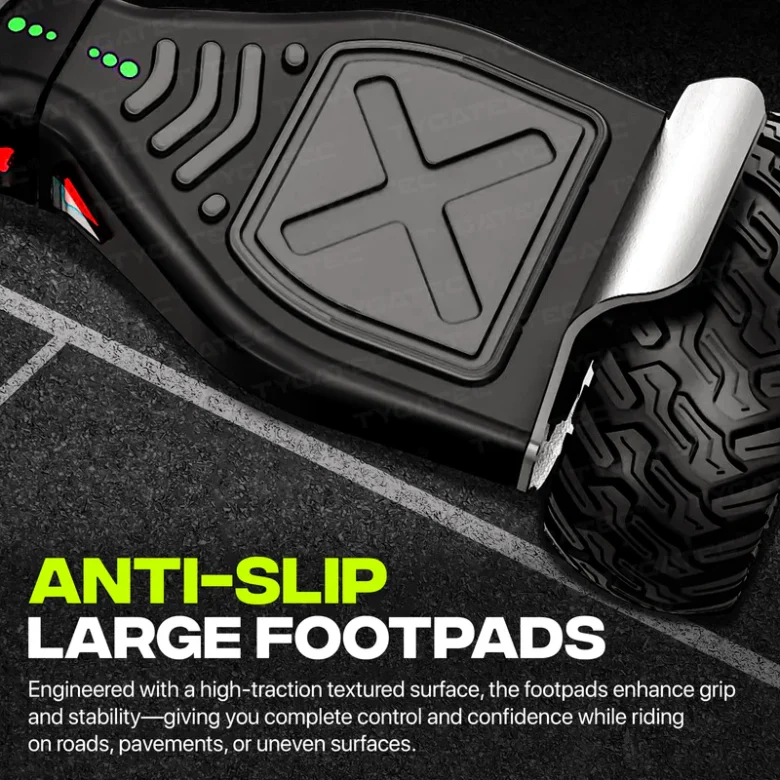 TYGATEC T6 + Off-Road SUV Hoverboard App Connectivity (Black Color) - Image 7