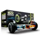 TYGATEC T6 Off-Road SUV Hoverboard (Red and Blue Fire Color)