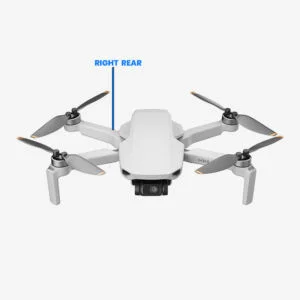 Right Rear Arm Replacement for DJI Mini 4K - Image 5