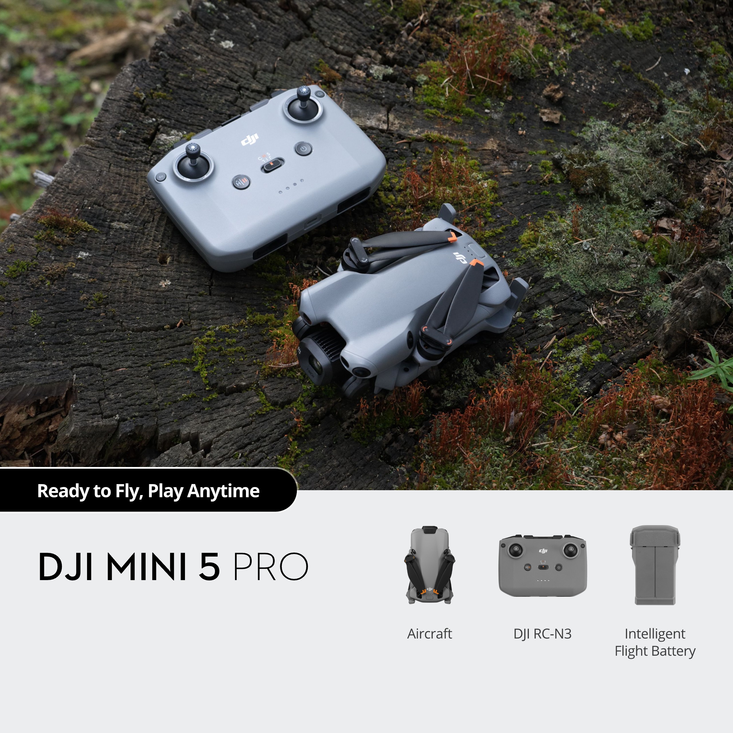 DJI Mini 5 Pro Fly More Combo With RC-N3 Controller