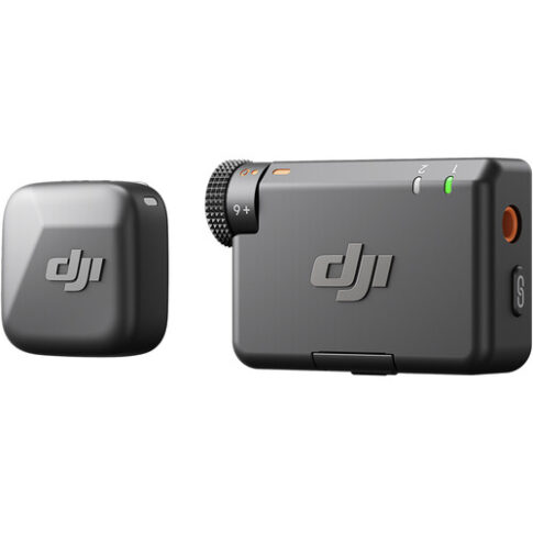 DJI Mic Mini (1 TX + 1 RX) Compact Wireless Microphone, Ultralight, Noise Cancelling, for Camera / iPhone / Android