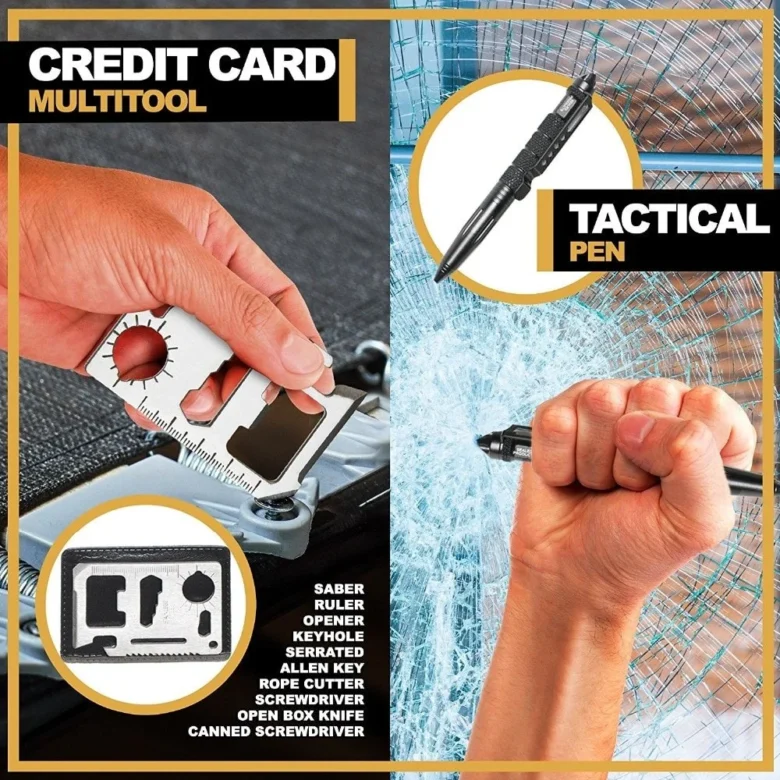 Flyworld Emergency Survival Tool Kit - Flyworldgadget