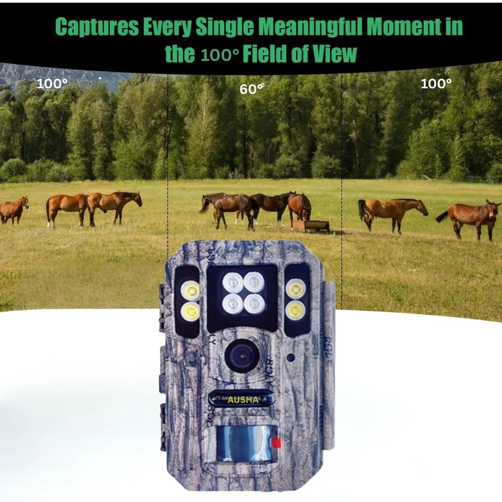 White Flash Trail Camera with 56MP & 4K Video - Image 4