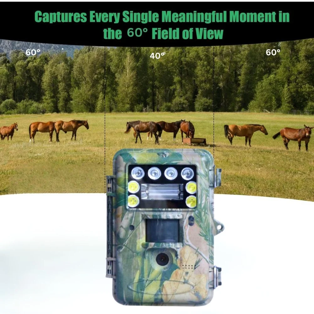 Xenon Flash Trail Camera with 64MP & 1080P Video - Image 3