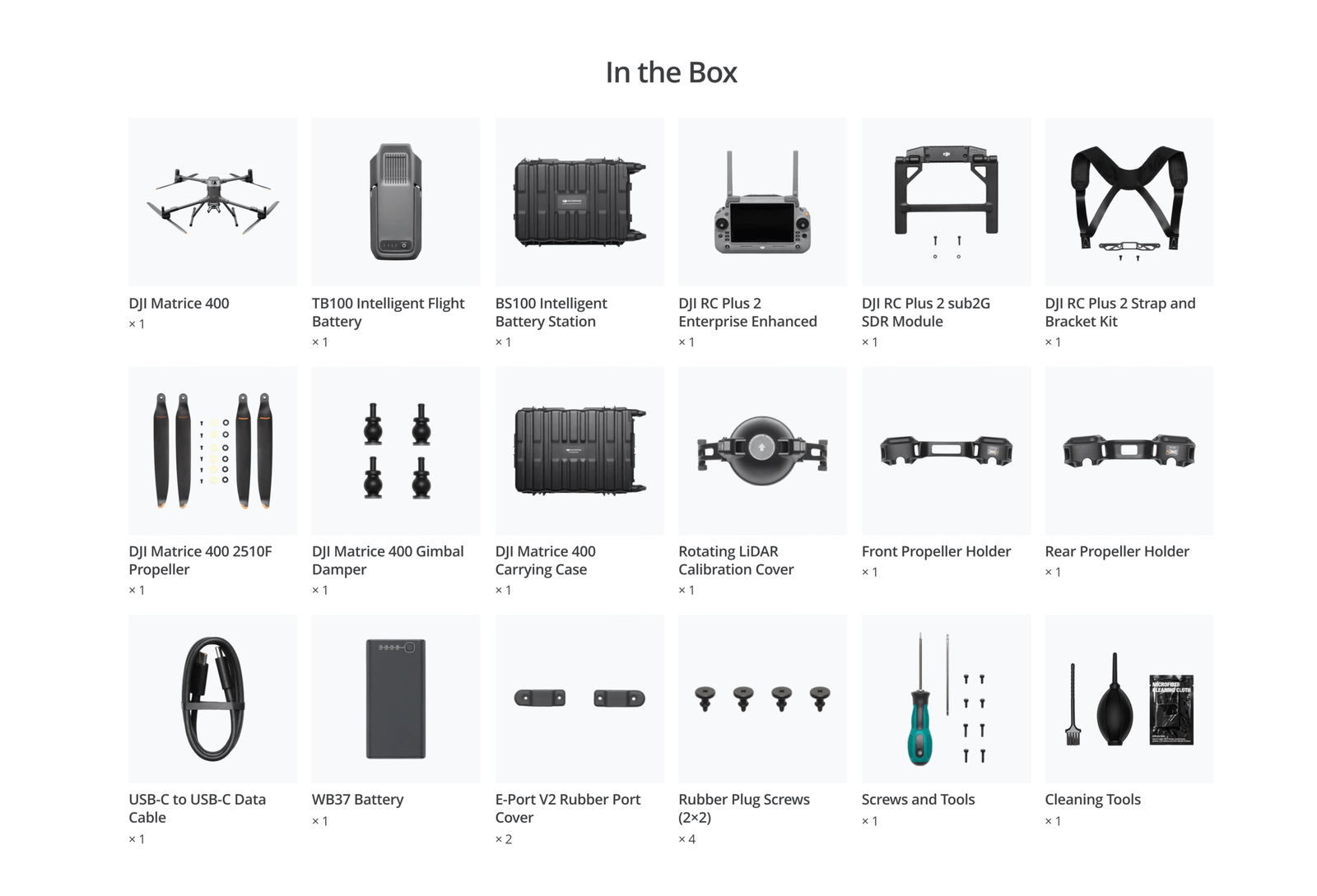 DJI Matrice 400 Worry-Free Plus Combo 9 -