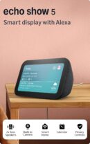 Amazon Echo Show 5 (3rd gen latest model) | Smart display with Alexa, 2x bass speaker