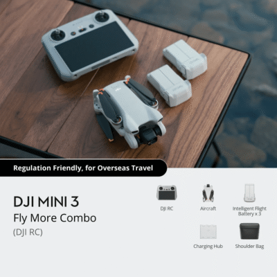 DJI Mini 3 Fly More Combo Drone Camera with RC
