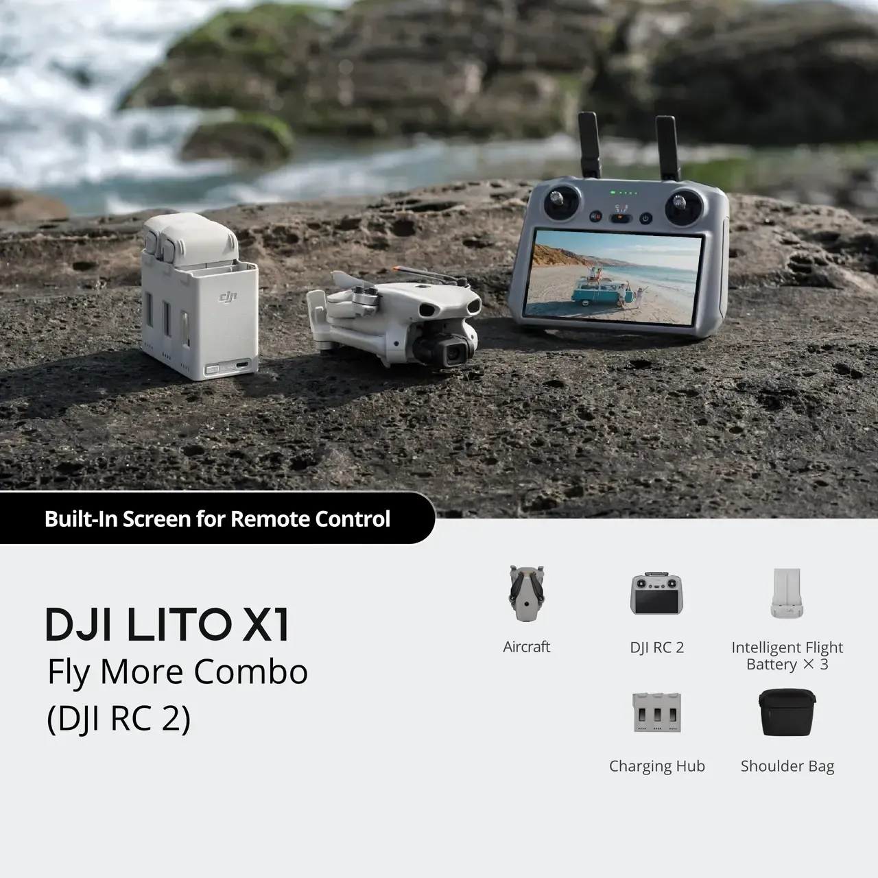 DJI Lito X1 Fly More Combo Plus (RC 2)