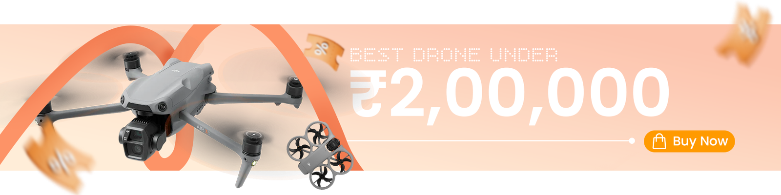 Best DJI Drones Under ₹2 Lakh in India (2026 Guide)